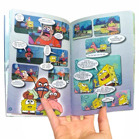 Nickelodeon SpongeBob SquarePants Manga Colour Comic Book and Joke Book TokyoPop - Picture 5 of 13
